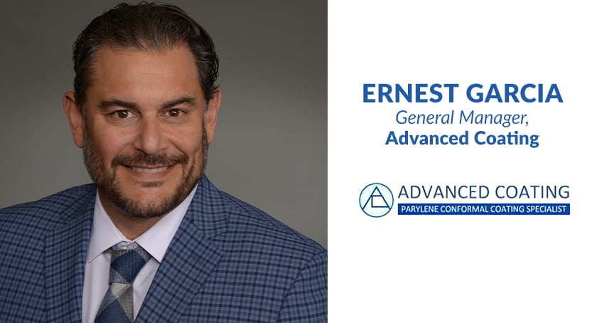 Ernest Garcia, Advanced Coating General Manager